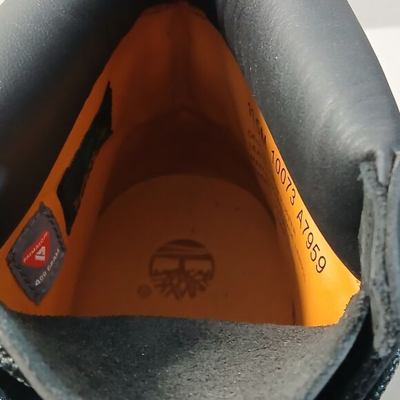 Timberland Men's 6” Inch CLASSIC Premium BOOTS 10073 BLACK Nubuck NWOB Size 11.5 - Picture 14 of 16